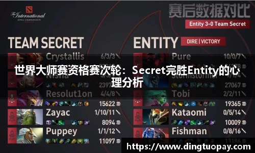 世界大师赛资格赛次轮：Secret完胜Entity的心理分析